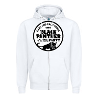 White oakland california 1966 black panther party Zipper Hoodie - artisFamous