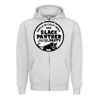 Dove Grey oakland california 1966 black panther party Zipper Hoodie - artisFamous