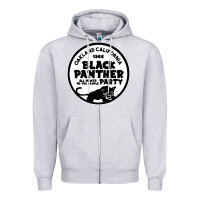 Heather Grey oakland california 1966 black panther party Zipper Hoodie - artisFamous