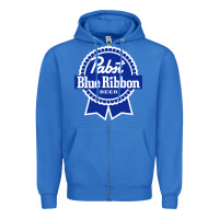 True Royal pabst blue ribbon Zipper Hoodie - artisFamous