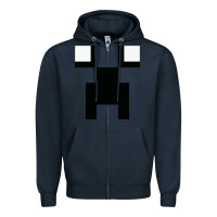 Navy Creeper Squad Zipper Hoodie - artisFamous