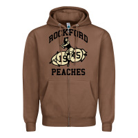 Chestnut rockford peaches Zipper Hoodie - artisFamous