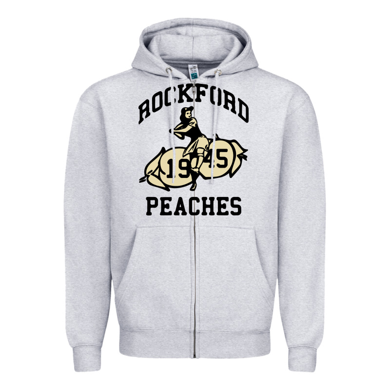 Rockford Peaches Zipper Hoodie by artisFamous | Teevron