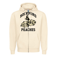Sandshell rockford peaches Zipper Hoodie - artisFamous