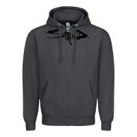 Smoke staind Zipper Hoodie - artisFamous