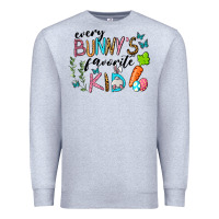 Heather Grey Every Bunnys Favorite Kid Premium Sweatshirt - RanaPortraitStore
