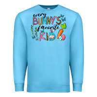 Ocean Blue Every Bunnys Favorite Kid Premium Sweatshirt - RanaPortraitStore