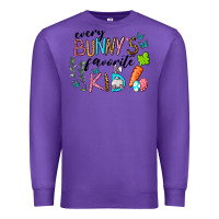 Purple Every Bunnys Favorite Kid Premium Sweatshirt - RanaPortraitStore
