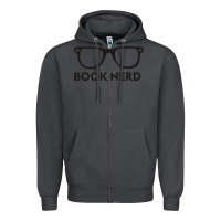 Smoke book nerd Zipper Hoodie - artisFamous
