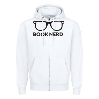 White book nerd Zipper Hoodie - artisFamous