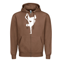 Chestnut breakdancer Zipper Hoodie - artisFamous