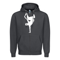 Smoke breakdancer Zipper Hoodie - artisFamous