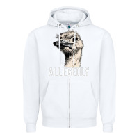 White letterkenny allegedly ostrich funny Zipper Hoodie - artisFamous