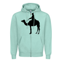Camel Rider Zipper Hoodie | Teevron
