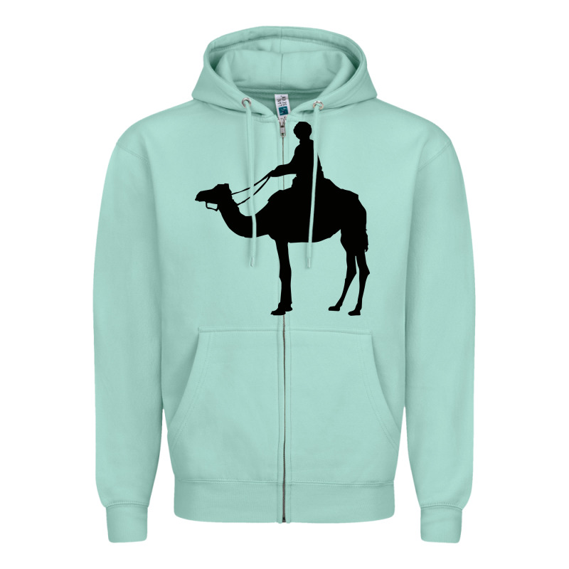 Camel Rider Zipper Hoodie by artisFamous | Teevron