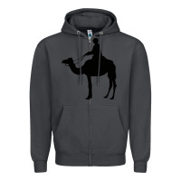 Smoke camel rider Zipper Hoodie - artisFamous