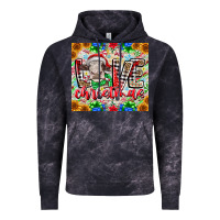 Cloud Black Love Christmas cow Vintage Hoodie - CowhideDigitalArt
