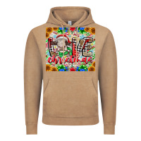 Vintage Coffee Love Christmas cow Vintage Hoodie - CowhideDigitalArt