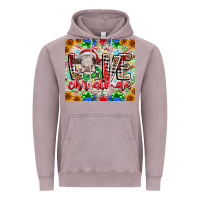 Vintage Zinc Love Christmas cow Vintage Hoodie - CowhideDigitalArt