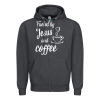 Smoke Fueled by jesus and coffee Zipper Hoodie - artisFamous