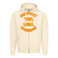 Sandshell bandidos support your local texas Zipper Hoodie - artisFamous