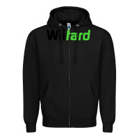 Black wii tard Zipper Hoodie - artisFamous