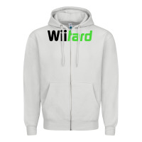Dove Grey wii tard Zipper Hoodie - artisFamous