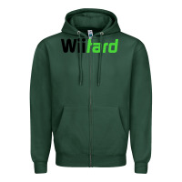Sports Green wii tard Zipper Hoodie - artisFamous