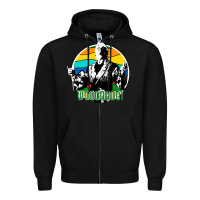 Black woooo ric flair Zipper Hoodie - artisFamous