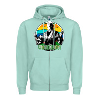 Seafoam woooo ric flair Zipper Hoodie - artisFamous