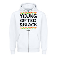 White young gifted and black african american men Zipper Hoodie - artisFamous