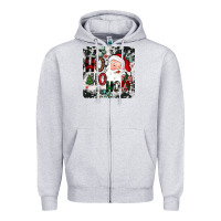 Heather Grey ho ho ho coaster Zipper Hoodie - JahusDesignShop