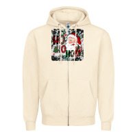 Sandshell ho ho ho coaster Zipper Hoodie - JahusDesignShop