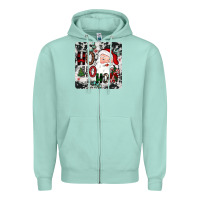 Ho Ho Ho Coaster Zipper Hoodie | Teevron