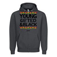 Smoke young gifted and black african american men Zipper Hoodie - artisFamous