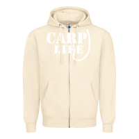 Sandshell carp life funny fish fishing Zipper Hoodie - artisFamous