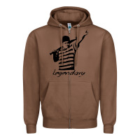 Chestnut legendary hambino Zipper Hoodie - artisFamous