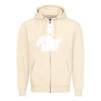Sandshell Pele Sillhouette Zipper Hoodie - artisFamous