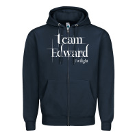 Navy Team Edward Twilight Shirt, Twilight Saga Zipper Hoodie - artisFamous