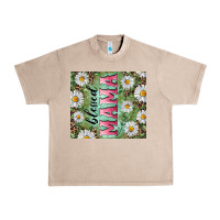 French Oak Blessed mama with daisy and leopard Urban Heavy Tee - RanaPortraitStore