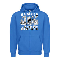 True Royal raised on cartoon network Zipper Hoodie - artisFamous