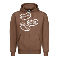Chestnut beans or bust Zipper Hoodie - artisFamous