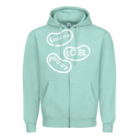 Seafoam beans or bust Zipper Hoodie - artisFamous