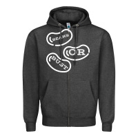 Charcoal Heather beans or bust Zipper Hoodie - artisFamous