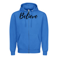 True Royal believe Zipper Hoodie - artisFamous