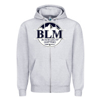 Heather Grey buschs light matters Zipper Hoodie - artisFamous