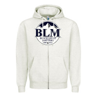 Oatmeal Heather buschs light matters Zipper Hoodie - artisFamous