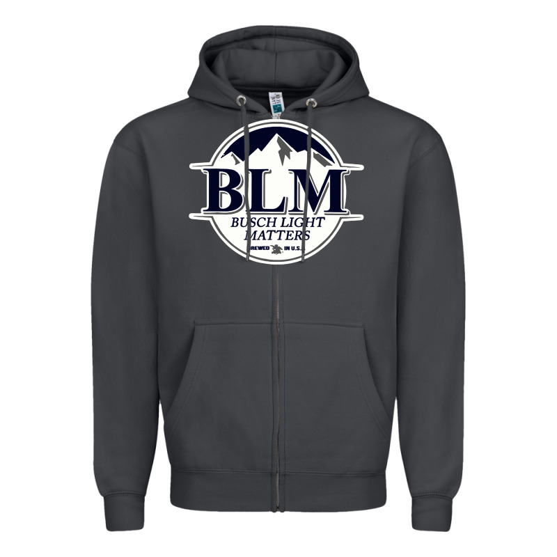 Buschs Light Matters Zipper Hoodie by artisFamous | Teevron