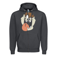 Smoke manic taz Zipper Hoodie - artisFamous