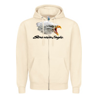 Sandshell the screaming eagle Zipper Hoodie - artisFamous